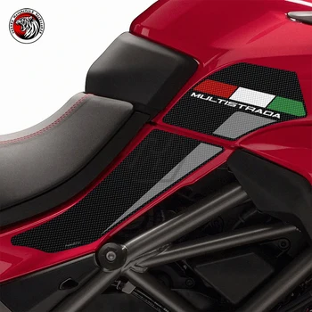 Мотоциклетът устойчива на плъзгане Тампон Върху Страничната Резервоар, Защитно Коляно Улавяне, Подложка за Ducati Multistrada 1200 1260 2015-2020