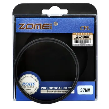 Zomei 37 мм Професионален Оптичен CPL Кръгъл Поляризационен Филтър-издаде лицензия за същата дейност за Обектив на Canon фотоапарати Nikon Tamron Sigma, Sony Olympus