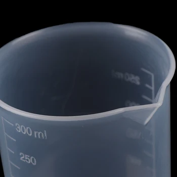 2 елемента 250 мл/150 мл/100 мл/50 мл/25 мл Прозрачен с Кухненски Лабораторен Пластмасова Мерителна чаша