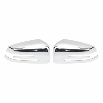 Универсална Стенна Панел Хромирани Странични Огледала за Обратно виждане за Mercedes-Benz CLA C117/GLA Class X156 2014 2019