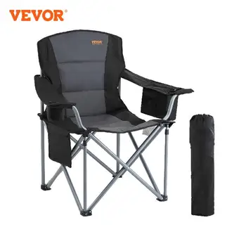 Ultralight сгъваем стол VEVOR 350 паунда, походный стол за къмпинг с високо натоварване, преносимо столче за плажен туризъм, пикник, риболов инструмент