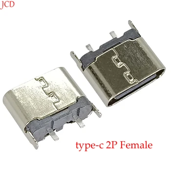 5/10/20pcs дънна платка Type-c 2pin с директен вложка 6,5 /6,8 Ч подключаемая такса проста версия бързо зареждане на USB дънна платка 2P