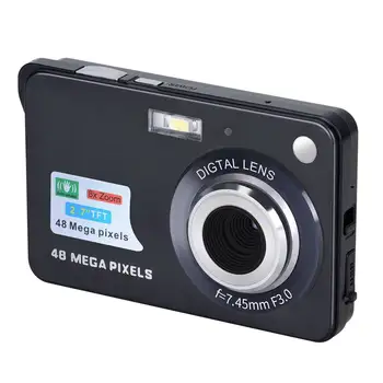 Дигитална камера с HD-дисплей Камера със защита от разклащане 2,7-инчов мини камера