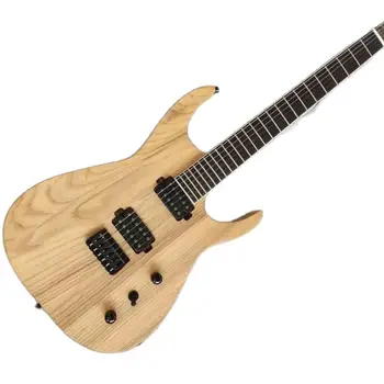 6-струнен електрическа китара, черна профили, от лешояд, от розово дърво, предоставяне на индивидуални услуги