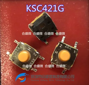 Оригинални парче C & K Ksc421g70shlfs 6.2*6.2*5.2 Сензорен ключ Бутон за превключване с гъвкаво лепило