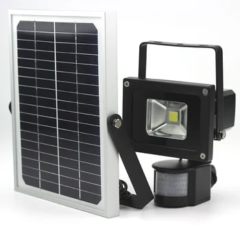 Градински Слънчев Лампа със Сензор за Откриване на Движение, Led Прожектор с Инфрачервени Зондированием, Високо Качество и сверхдлинный живот на батерията