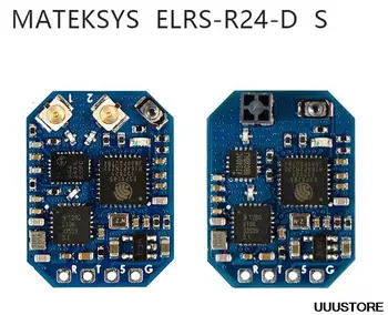 21x15 мм MATEK R24D R24S ELRS 2,4 G Приемник ExpressLRS CRSF за RC FPV Състезателни Търтеи, Freestyle Nano Micro Mini Далечни разстояния