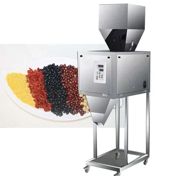 Автоматична вертикална Взвешивающая Зернистая Пакетираща Машина За Разфасоване на Фъстъци в Кафе на Зърна