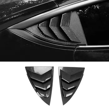 2 елемента Покритие Капаци, Щори на Задното Стъкло на Колата от Страничната Вентилационна Решетка За Tesla Model 3 Model Y 2017-2022 2023 Аксесоари
