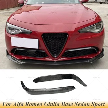 Сплитери На Предните Фарове За Мъгла, Фаровете От Карбон За Alfa Romeo Giulia Base Sedan Sport 2015-2020