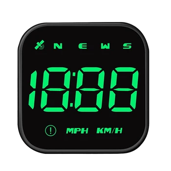 Авто централен дисплей GPS за измерване на Скоростта със скорост км /ч превишена скорост Автосигнализация Напомняне за умората при шофиране за всички автомобили мотоциклети
