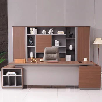 Луксозен офис бюро за приемна, офис, склад, работна маса за спалня, офис маса, тоалетна масичка за компютър, офис мебели