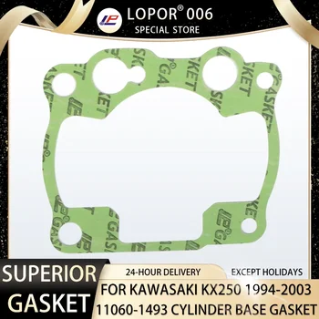 Полагане на основата на цилиндъра на картера на двигателя на мотоциклет Lopor за Kawasaki KX250 1994-2003 KX 250 11060-1493