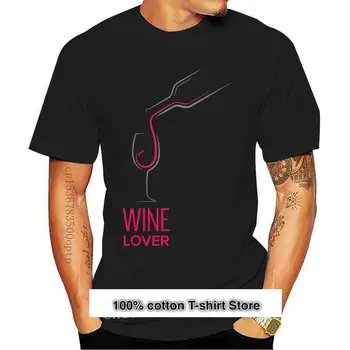 Camiseta против estampado amantes de del vino ал hombre, camiseta Popular sin etiqueta, nueva
