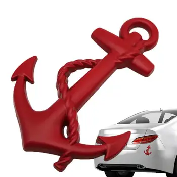 Котва Автомобилна Емблема на Автомобилни Лодки Автомобил Декоративен Метален Страничната Лого Задни Логото на Стикер на Вратата Моделът Броня Декоративни Стикери Котва