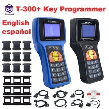 Най-новият Програмист автоматичен ключ T300 + V22.9 T-код T-Code OBD2 Multi Vehicle Инструмент за Диагностика T-300 + Key Maker Авто Транспондер T300